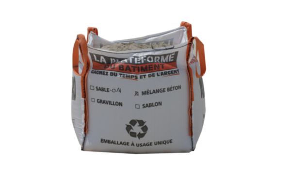 Big bag de melange beton best sale