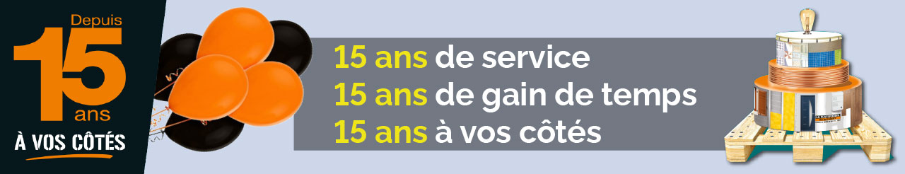 15 ans de votre dépôt de Bonneuil-sur6marne